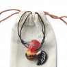 Red Jungle Fowl Necklace