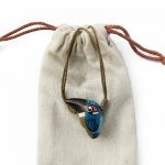 River Kingfisher Whistle Necklace