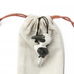 Bushy-Crested Hornbill Necklace