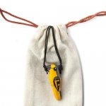 Yellow Scarlet Minivet Necklace