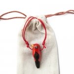 Scarlet Finch Necklace