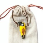 Asian Golden Weaver Necklace
