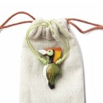 Greater Yellownape Necklace