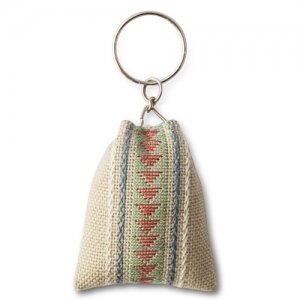 Akha Pyramid Keyring - Multi