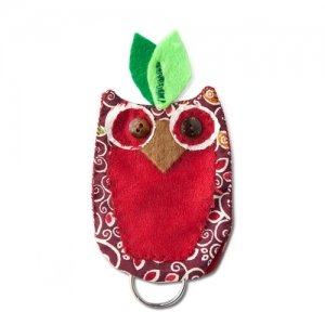 Red Owl Keyring