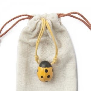 Yellow Ladybird Necklace