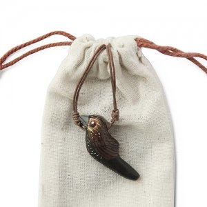 Crow Pheasant Necklace