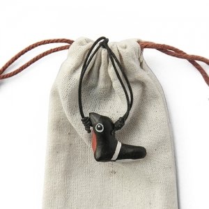 White-Rumped Shama Necklace