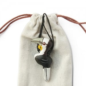 Wreathed Hornbill Necklace