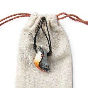 Chestnut-Bellied Nuthatch Necklace