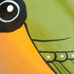 Hand-painted detail