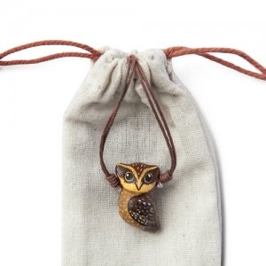 Mountain Scops Owl Necklace