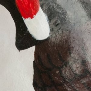 Hand-painted detail