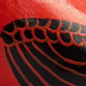Hand-painted detail
