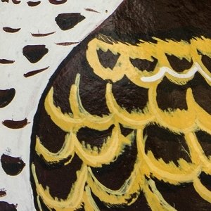 Hand-painted detail